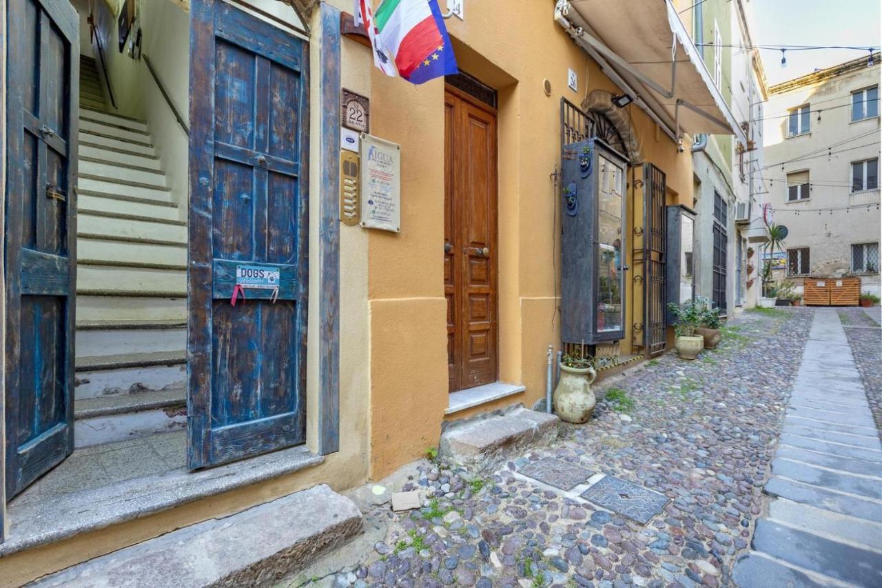 Alghero Old Town Apartment Steps To Sea And Scenic Ramparts ภายนอก รูปภาพ